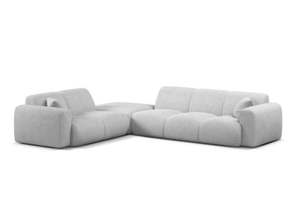 Molino Corner Sofa, 6 Seats, 315x250 cm — Light Grey / Left