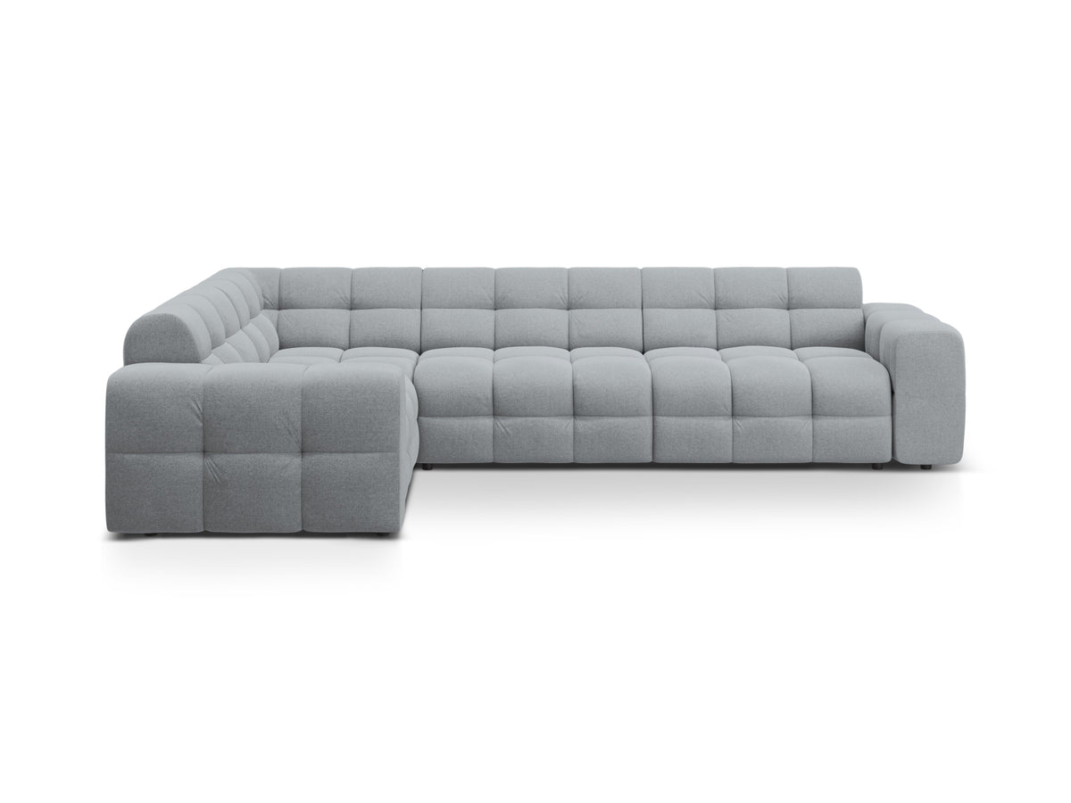 Kendal Corner Sofa, 5 Seats — Platinum / Left