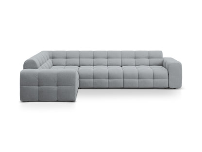 Kendal Corner Sofa, 5 Seats — Platinum / Left