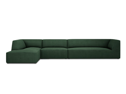 Ecksofa Strukturstoff Beige Ruby — Green