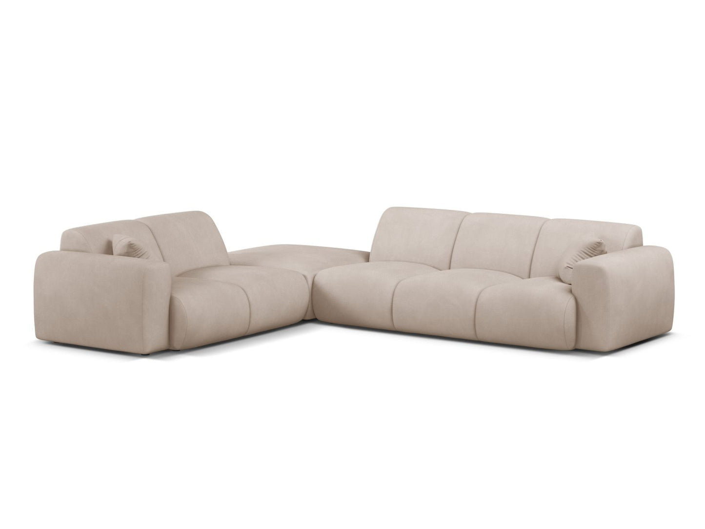 Molino Corner Sofa, 6 Seats, 315x250 cm — Beige / Left