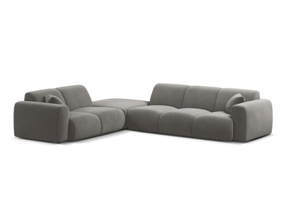 Molino Corner Sofa, 6 Seats, 315x250 cm — Grey / Left