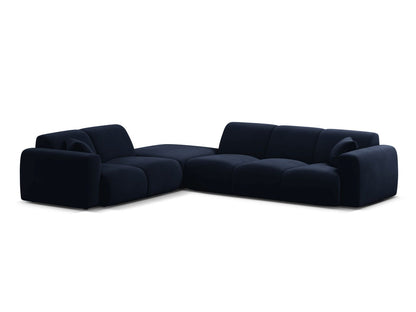 Molino Corner Sofa, 6 Seats, 315x250 cm — Royal Blue / Left