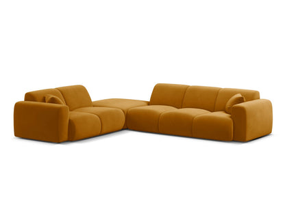 Molino Corner Sofa, 6 Seats, 315x250 cm — Yellow / Left