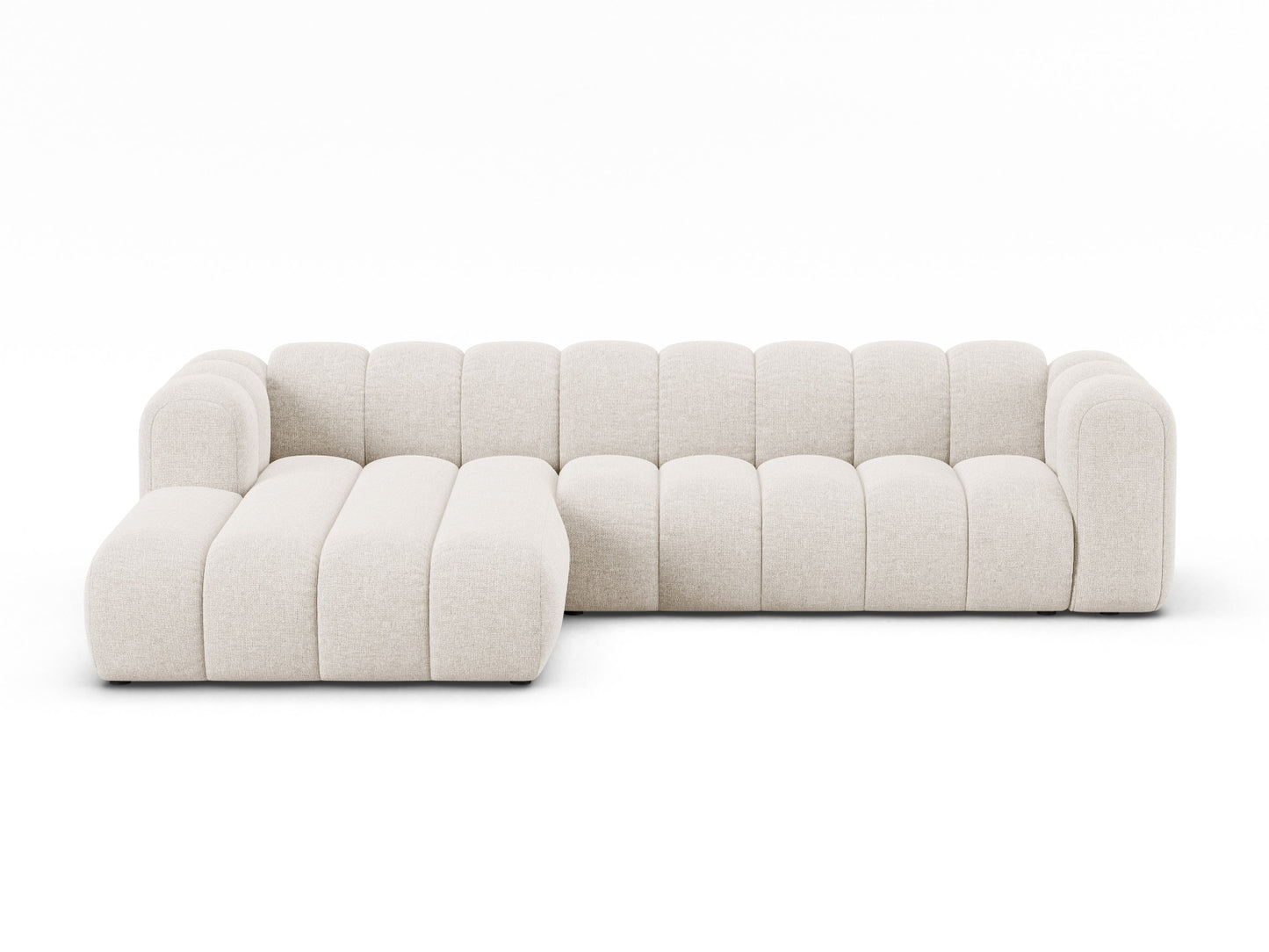 Lupine Modular Corner Sofa, 4 Seats — Light Beige / Left