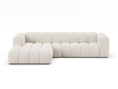 Lupine Modular Corner Sofa, 4 Seats — Light Beige / Left