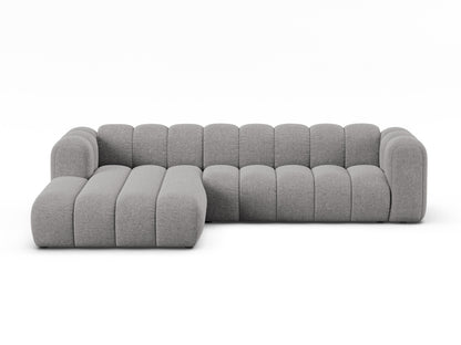 Lupine Modular Corner Sofa, 4 Seats — Light Grey / Left