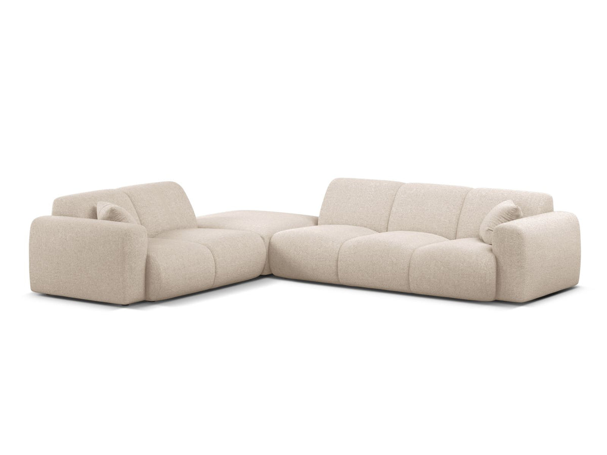 Molino Corner Sofa, 6 Seats, 315x250 cm — Light Beige / Left