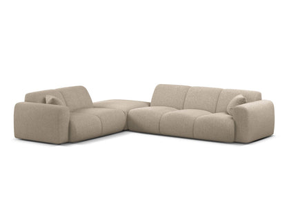 Molino Corner Sofa, 6 Seats, 315x250 cm — Dark Beige / Left