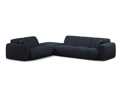 Molino Corner Sofa, 6 Seats, 315x250 cm — Navy Blue / Left