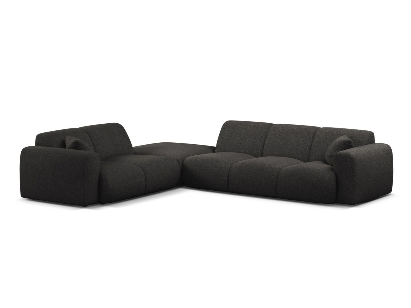 Molino Corner Sofa, 6 Seats, 315x250 cm — Anthracite / Left