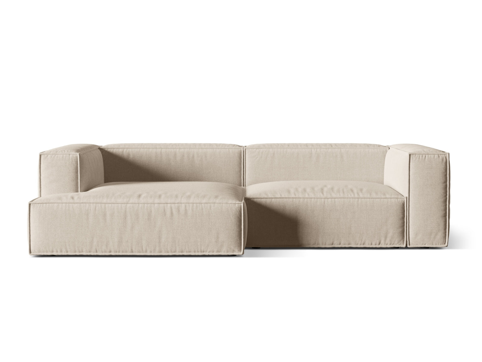 Nuria Modular Corner Sofa, 4 Seats, 292x147 cm — Beige / Left