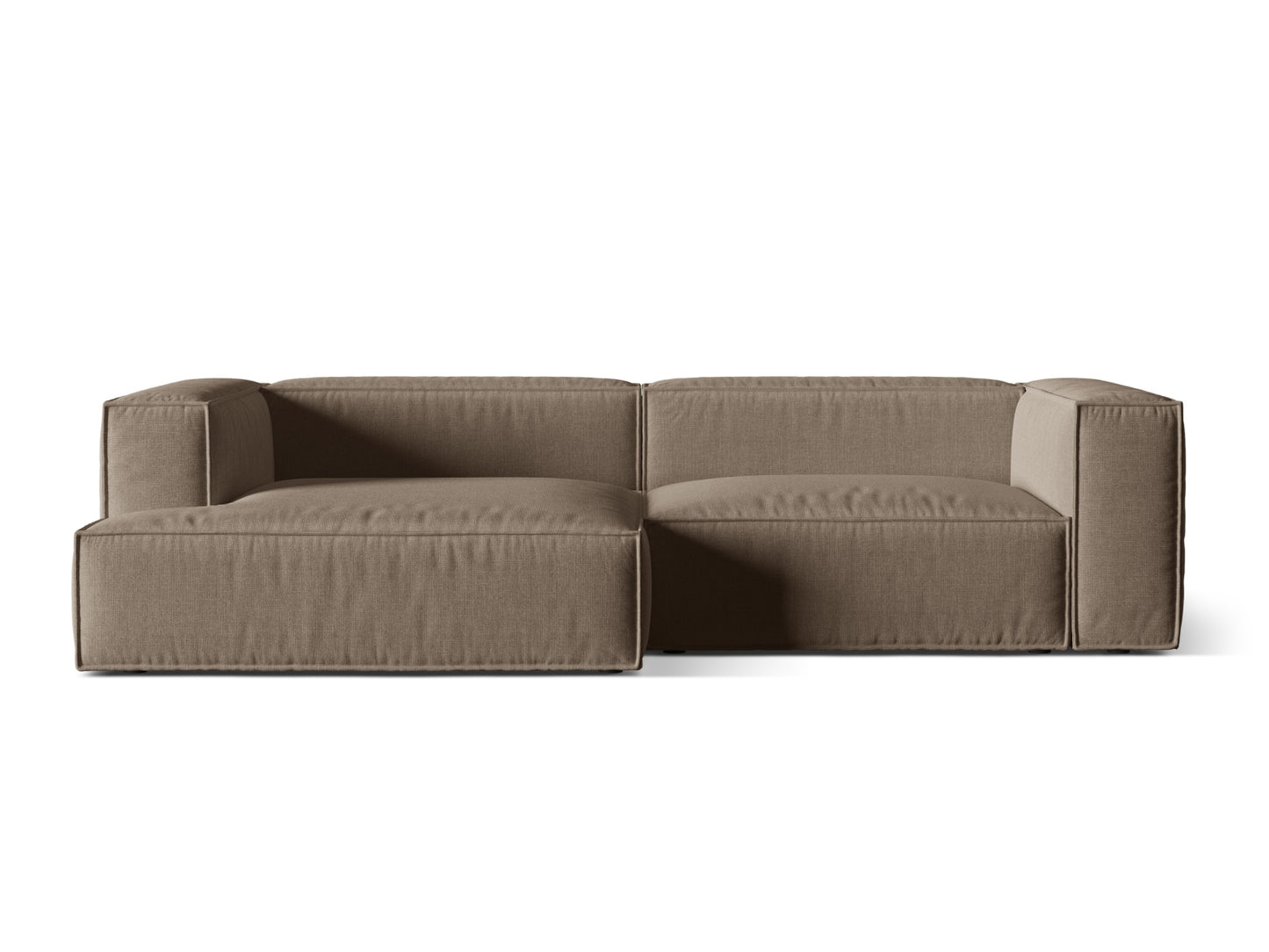 Nuria Modular Corner Sofa, 4 Seats, 292x147 cm — Cappuccino / Left