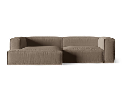Nuria Modular Corner Sofa, 4 Seats, 292x147 cm — Cappuccino / Left