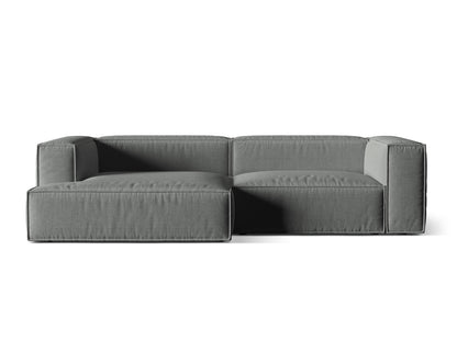 Nuria Modular Corner Sofa, 4 Seats, 292x147 cm — Grey / Left