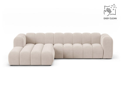 Lupine Modular Corner Sofa, 4 Seats — Light Beige / Left