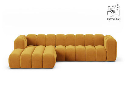 Lupine Modular Corner Sofa, 4 Seats — Yellow / Left
