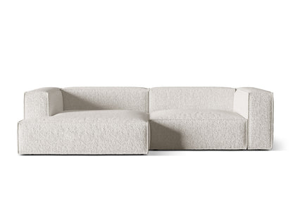 Nuria Modular Corner Sofa, 4 Seats, 292x147 cm — Grey Beige Melange / Left