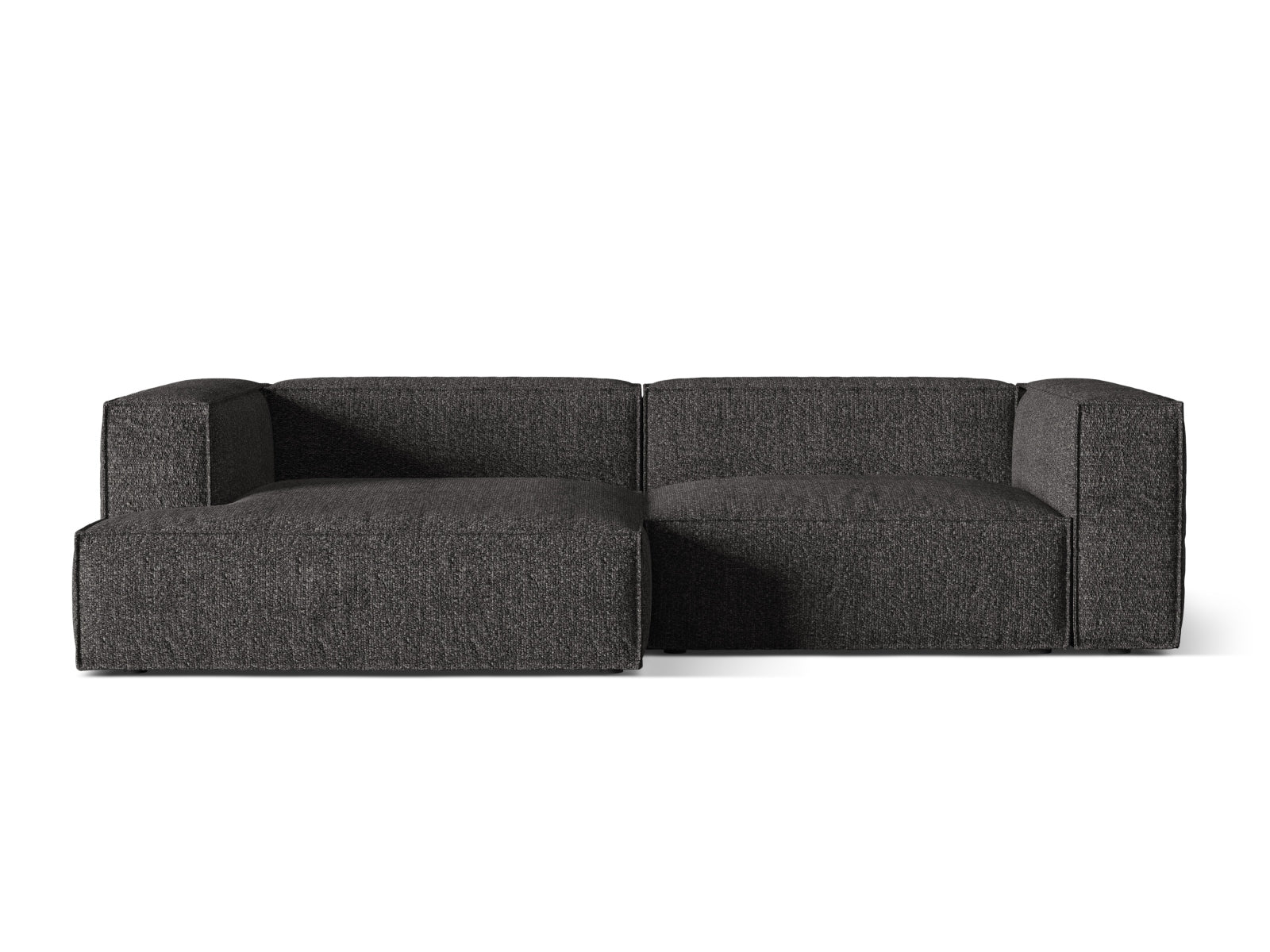 Nuria Modular Corner Sofa, 4 Seats, 292x147 cm — Anthracite / Left