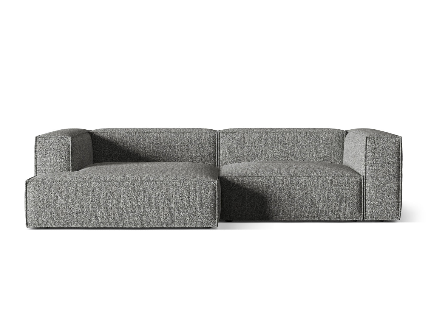 Nuria Modular Corner Sofa, 4 Seats, 292x147 cm — Graphite / Left