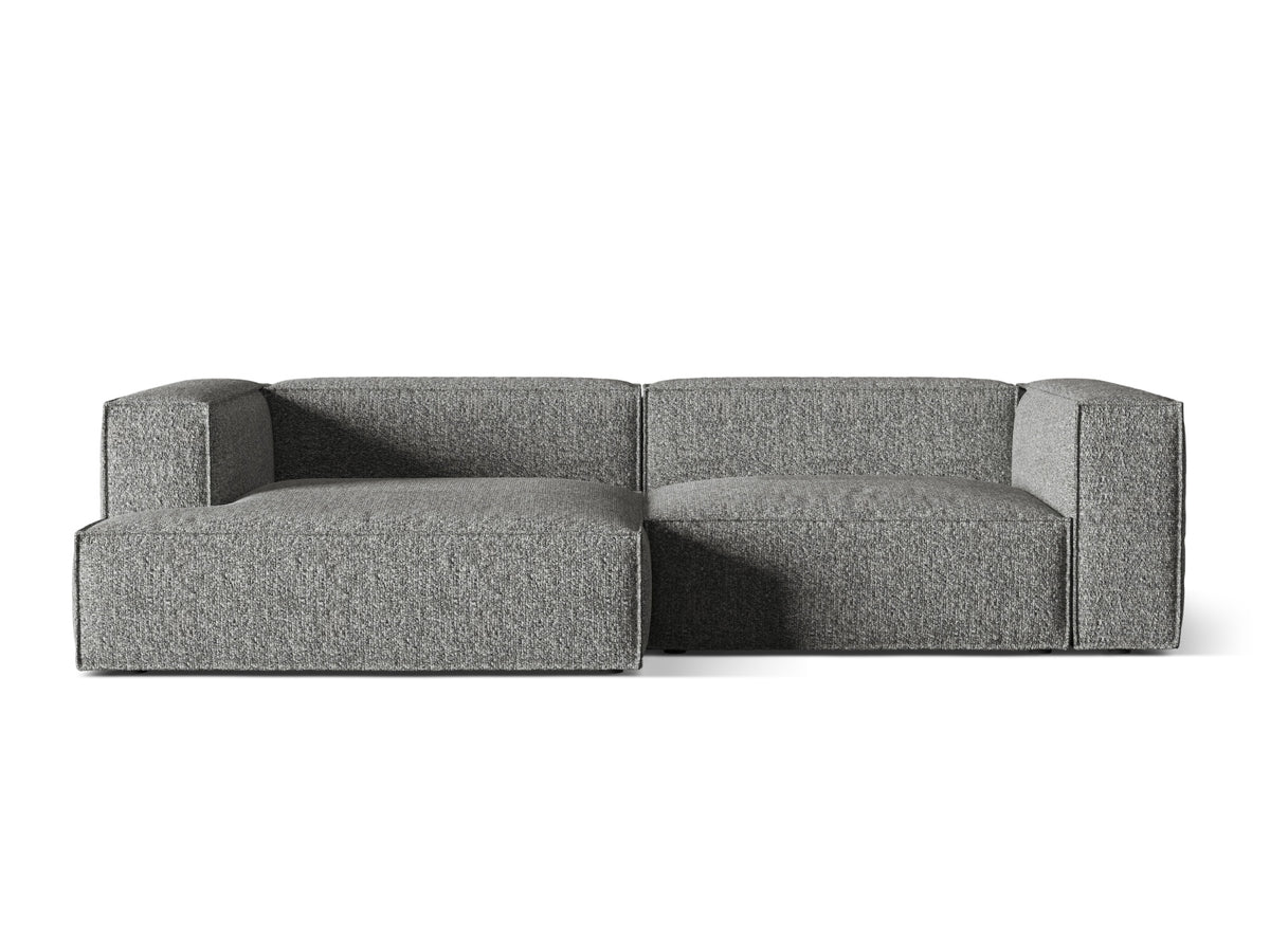 Nuria Modular Corner Sofa, 4 Seats, 292x147 cm — Graphite / Left