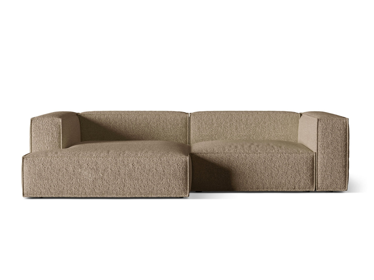 Nuria Modular Corner Sofa, 4 Seats, 292x147 cm — Cappuccino / Left