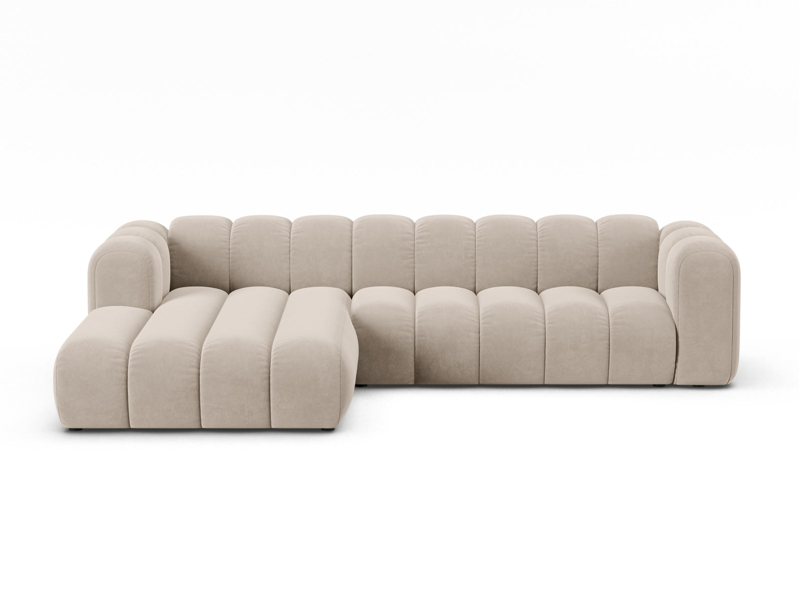 Lupine Modular Corner Sofa, 4 Seats — Beige / Left
