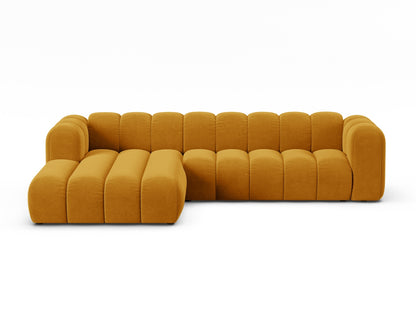 Lupine Modular Corner Sofa, 4 Seats — Yellow / Left