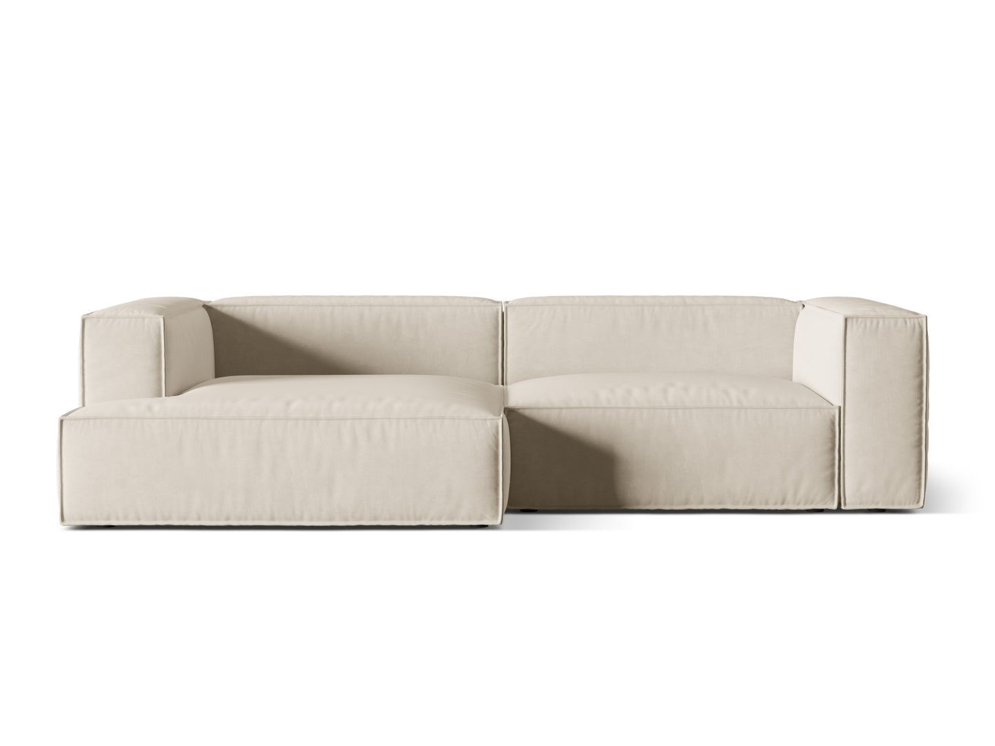 Nuria Modular Corner Sofa, 4 Seats, 292x147 cm — Beige / Left
