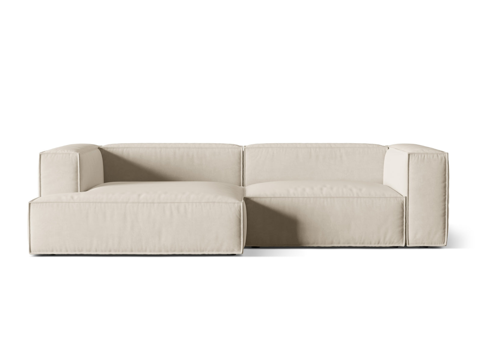 Nuria Modular Corner Sofa, 4 Seats, 292x147 cm — Beige / Left