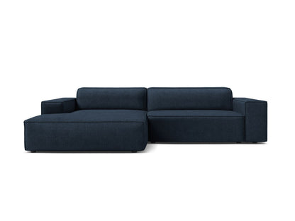 Jodie Modular Corner Sofa, 3 Seats, 224x162 cm — Dark Blue / Left