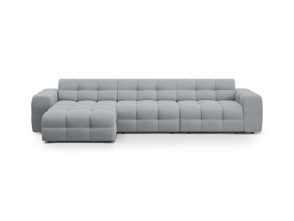 Ecksofa Strukturstoff Amazon Green Kendal — Platinum