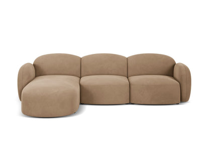 Blair Corner Sofa, 3 Seats — Sand / Left