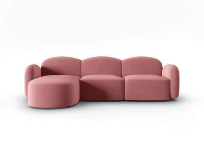 Blair Corner Sofa, 3 Seats — Flamingo / Left