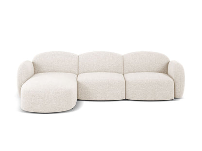Blair Corner Sofa, 4 Seats — Light Beige / Left