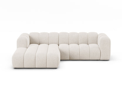 Ecksofa Chenille Brick Lupine — Light Beige