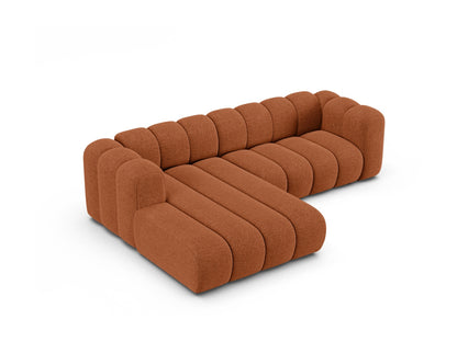 Ecksofa Chenille Brick Lupine — Detailansicht