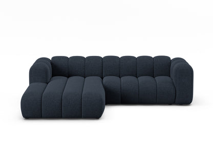 Ecksofa Chenille Brick Lupine — Navy Blue