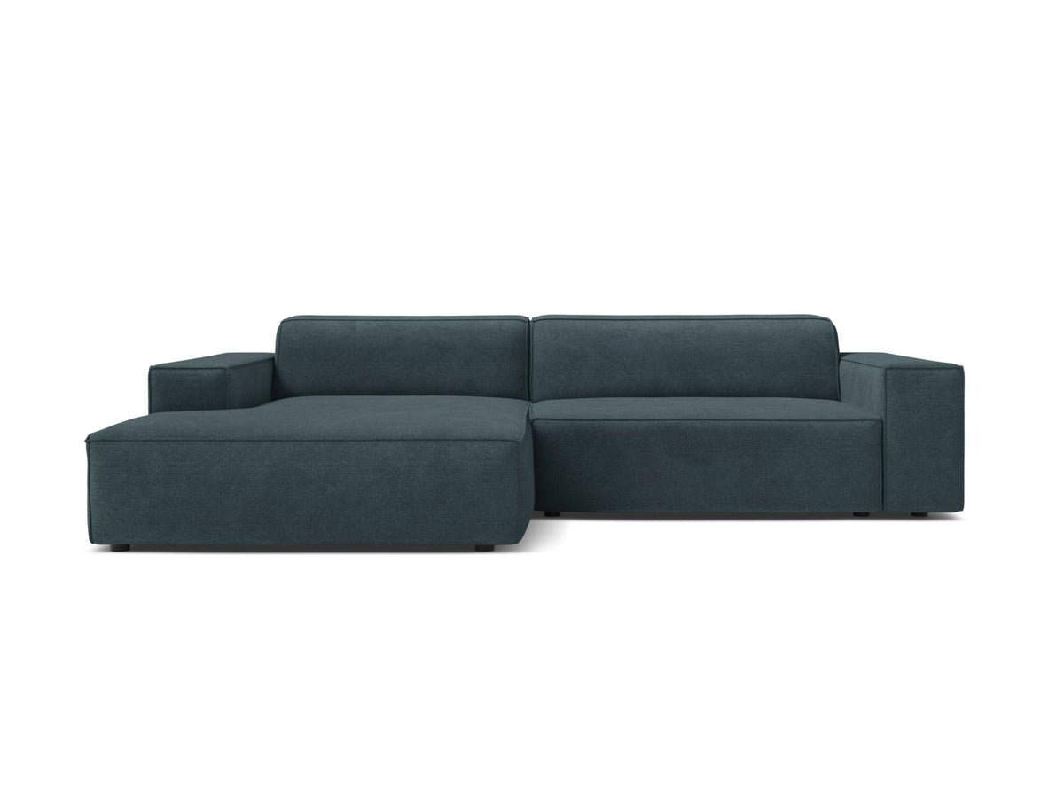 Jodie Modular Corner Sofa, 3 Seats, 224x162 cm — Deep Petrol / Left