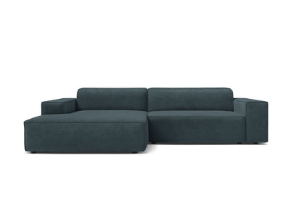 Jodie Modular Corner Sofa, 3 Seats, 224x162 cm — Deep Petrol / Left