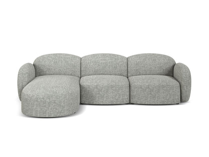 Blair Corner Sofa, 4 Seats — Warm grey / Left