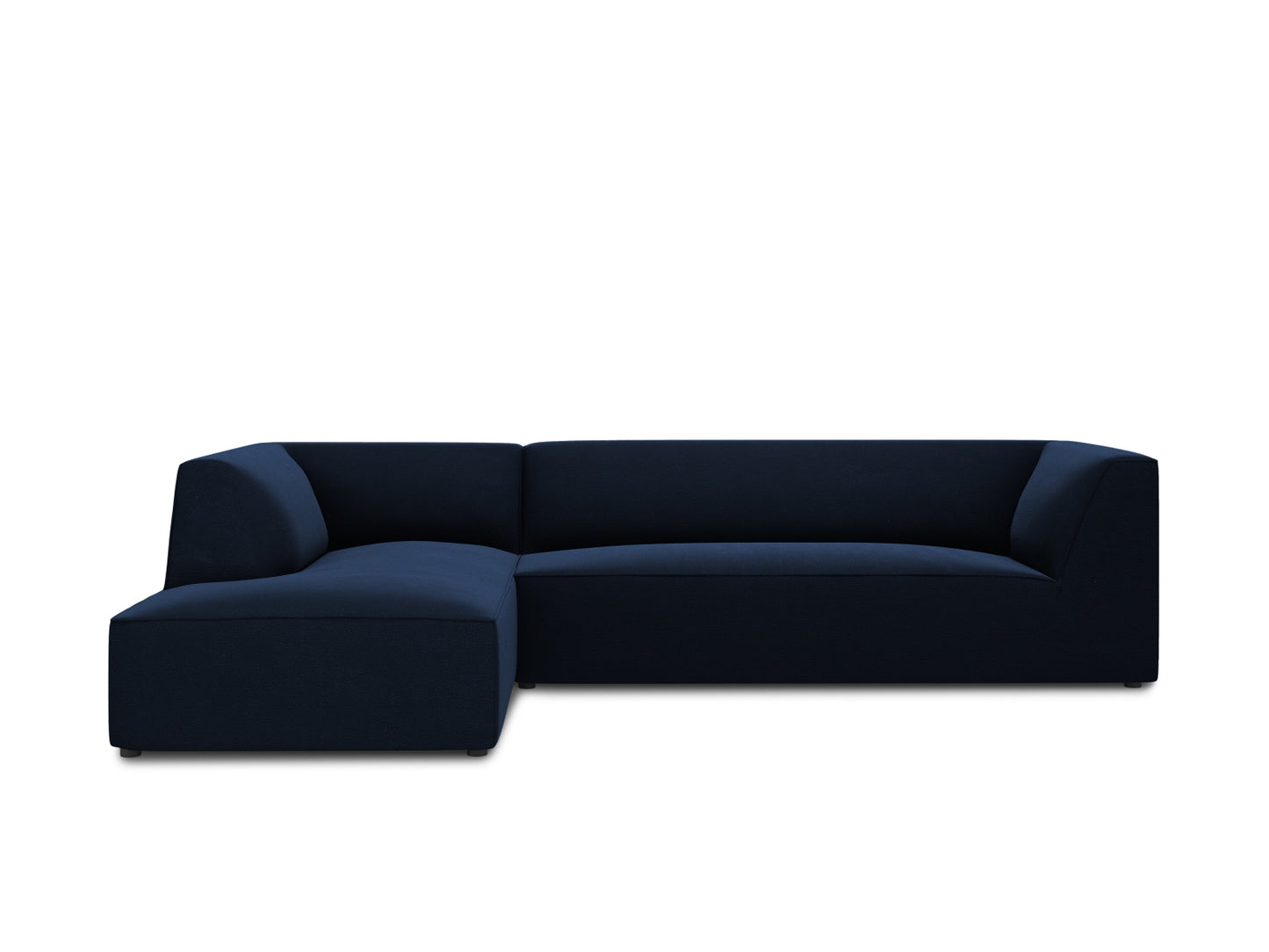 Ruby Modular Corner Sofa, 5 Seats — Royal Blue / Left