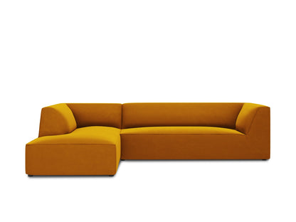 Ruby Modular Corner Sofa, 5 Seats — Yellow / Left
