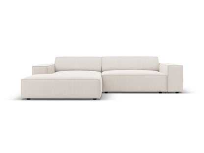 Jodie Modular Corner Sofa, 3 Seats, 224x162 cm — Light Beige / Left