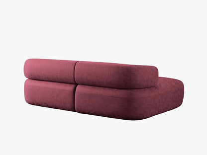 Ecksofa Chenille Cherrywood Jenny — Maße und Details