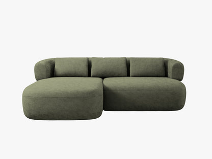 Ecksofa Chenille Cherrywood Jenny — Green