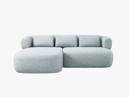 Ecksofa Chenille Cherrywood Jenny — Light Blue