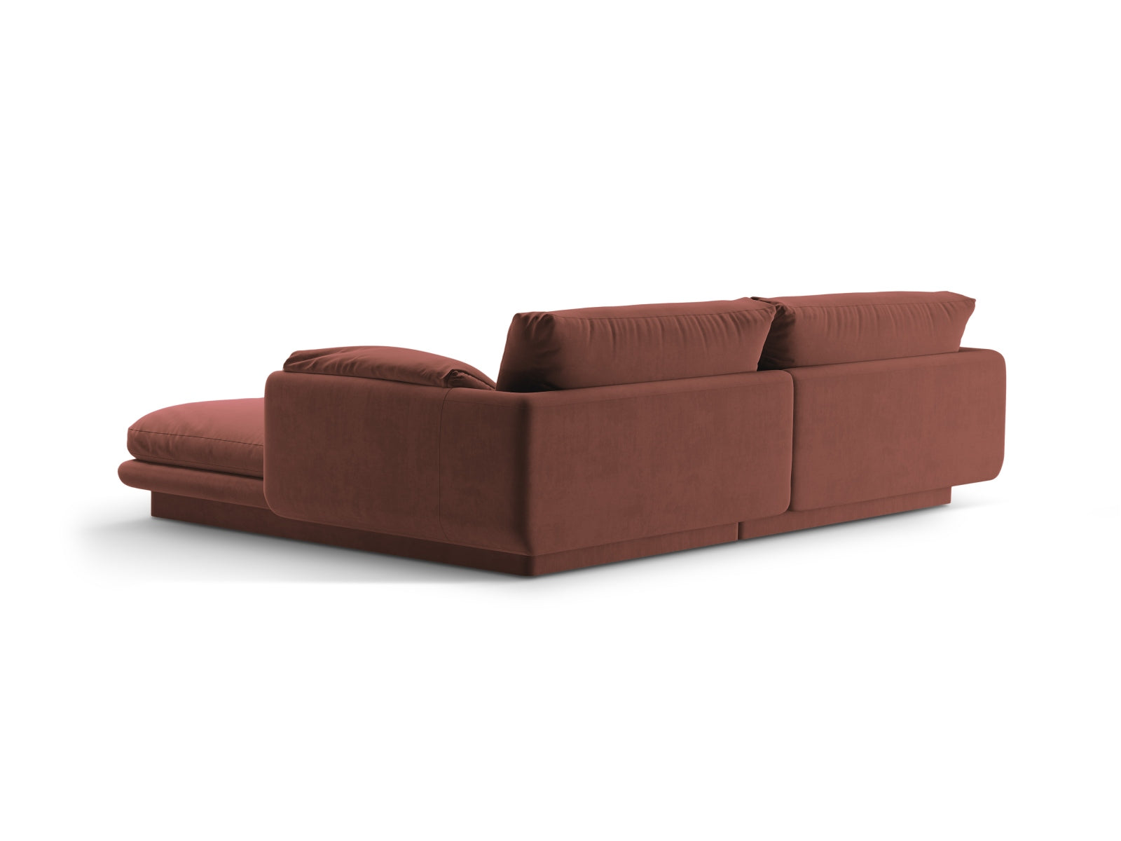 Ecksofa Samt Cuoio Torino — Maße und Details