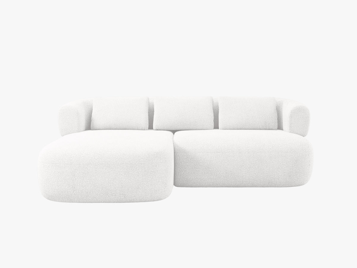 Jenny Corner Sofa, 5 Seats, 200x145 cm — Ivory / Left