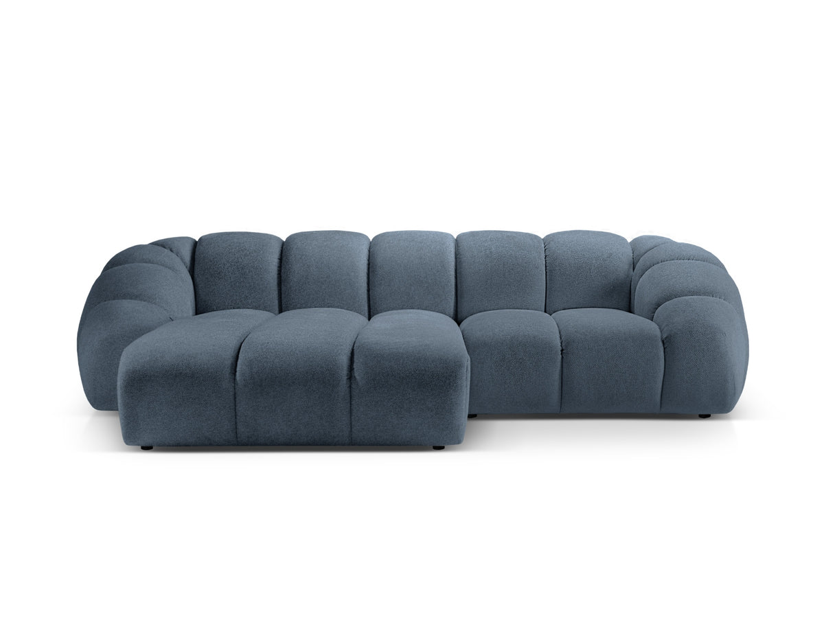Diana Corner Sofa, 3 Seats, 294x182 cm — Blue Jeans / Left